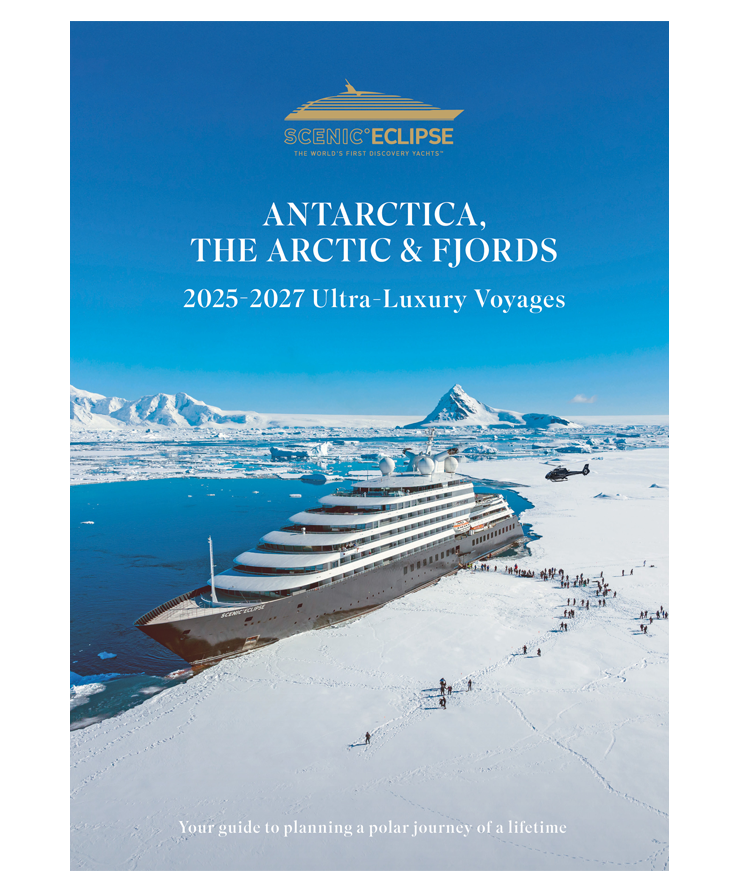 Antarctica, Arctic and Fjords Destination Guide Brochure Cover