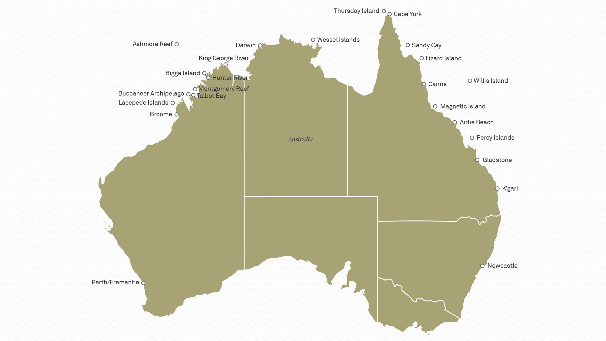 Australia Cruises 2025 2026 All Inclusive Luxury Scenic Se Australia Webmap 01 