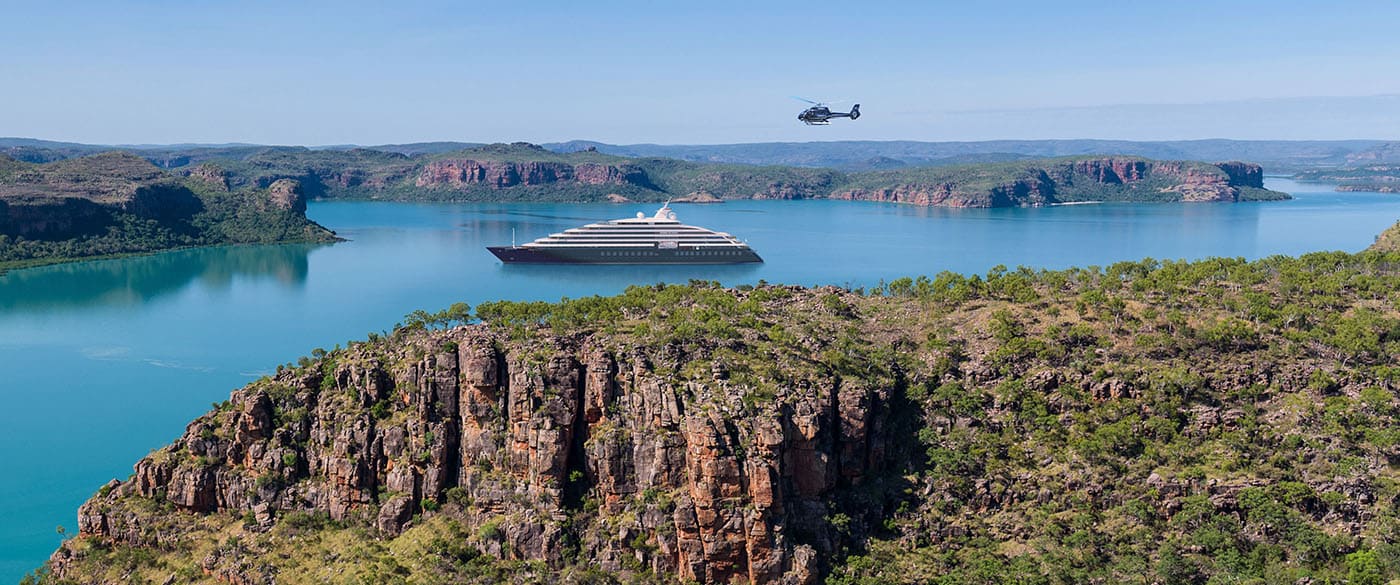 Scenic Eclipse II cruising the Kimberley