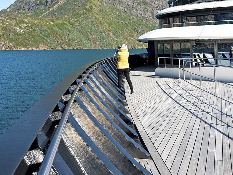 Viewing area on Scenic Eclipse I