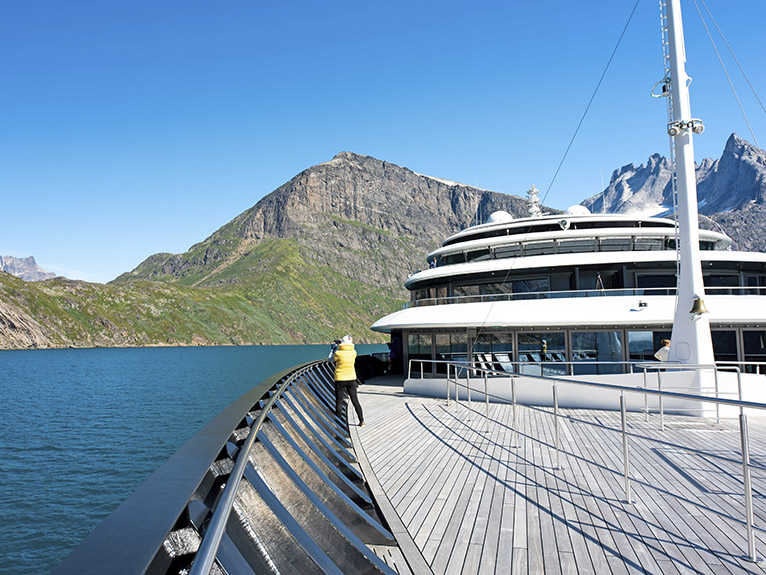 View from the Scenic Eclipse deck