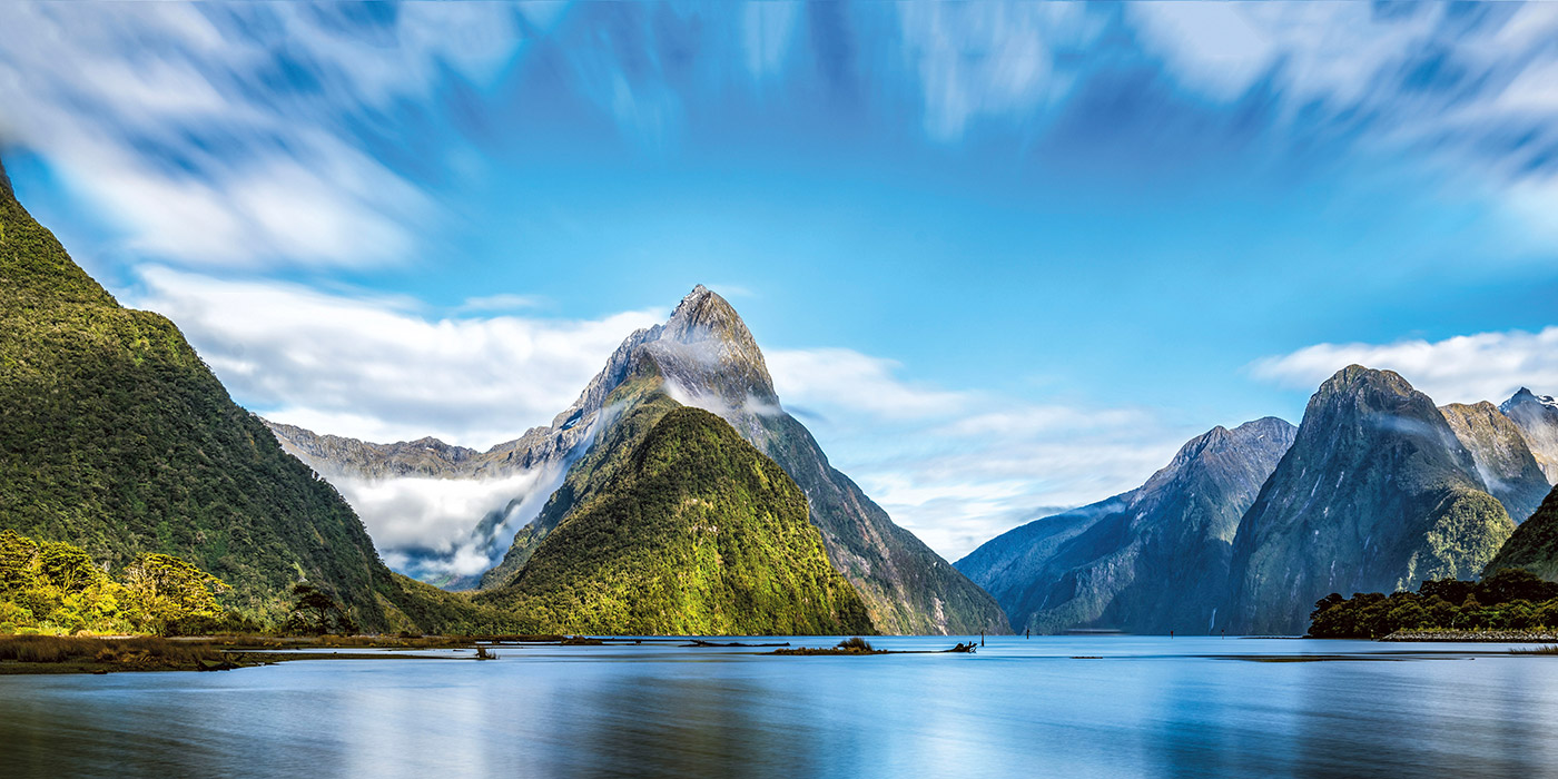 Mildord Sound in New Zealand