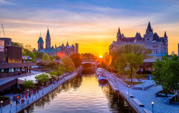 Rideau Canal, Ottawa, Canada