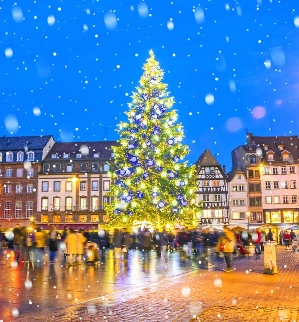The Great Christmas Tree, Place Kleber, Strasbourg, France