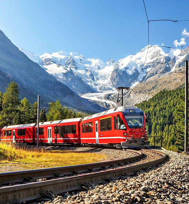 Bernina Express, Switzerland