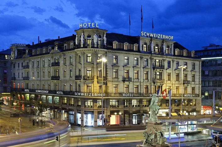 Schweizerhof Hotel, Zurich, Switzerland