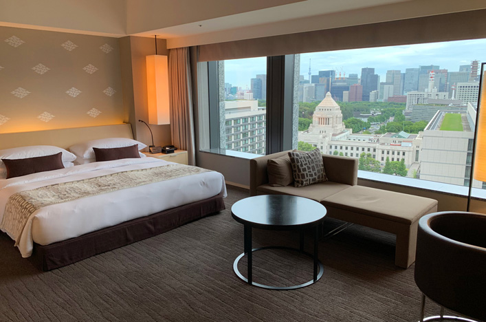 Capital Hotel Tokyu, Deluxe King Room, Tokyo Japan 