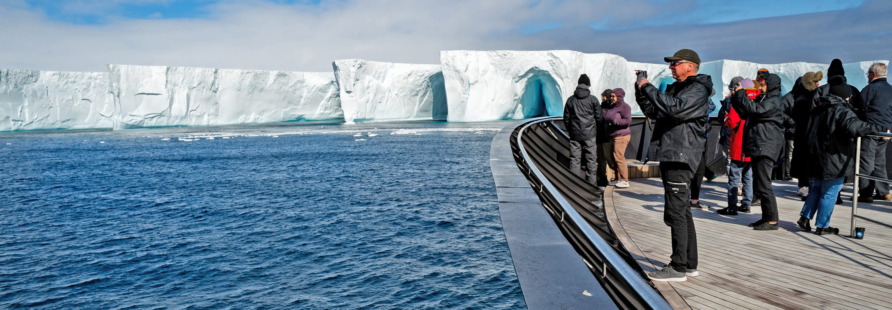 Take in sweeping views and wildlife from the Observation Deck