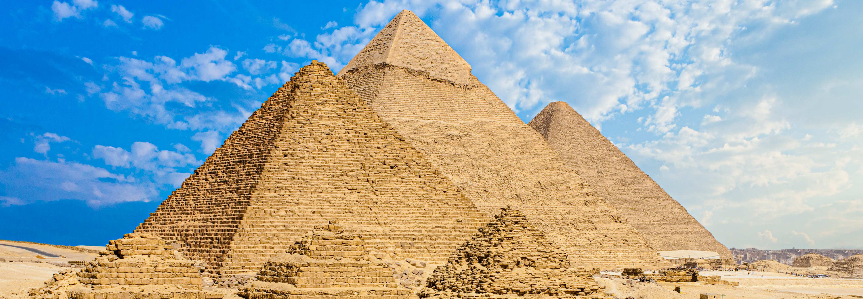 The iconic Pyramids of Giza