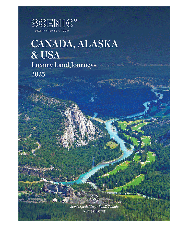 Canada, Alaska & USA brochure cover