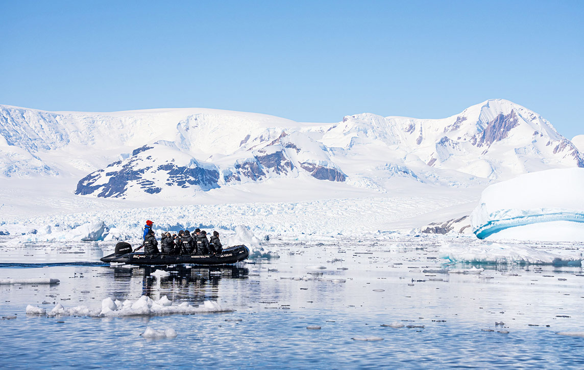 Antarctica ice shelves