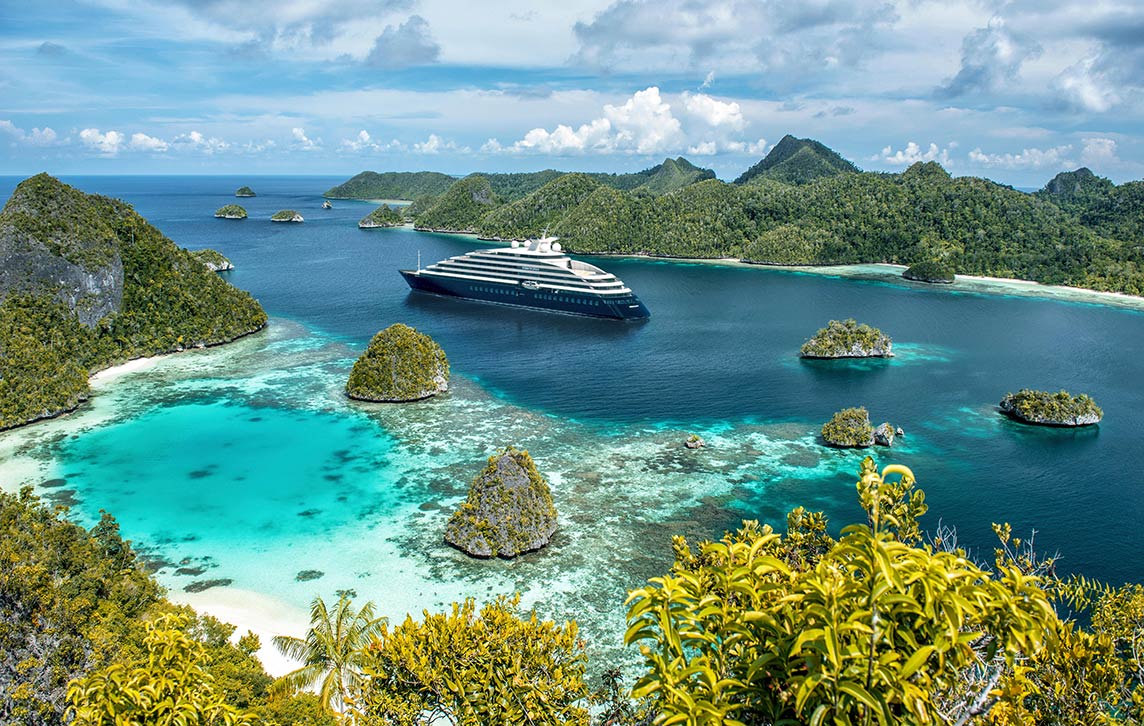 Scenic Eclipse in Raja Ampat