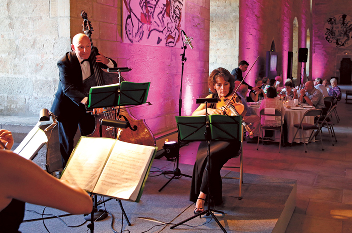 Palais des Papes concert, France